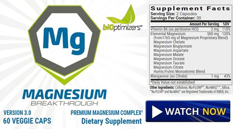 bioptimizers magnesium breakthrough ingredients